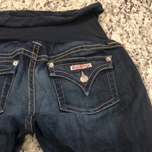 Hudson maternity crop jeans